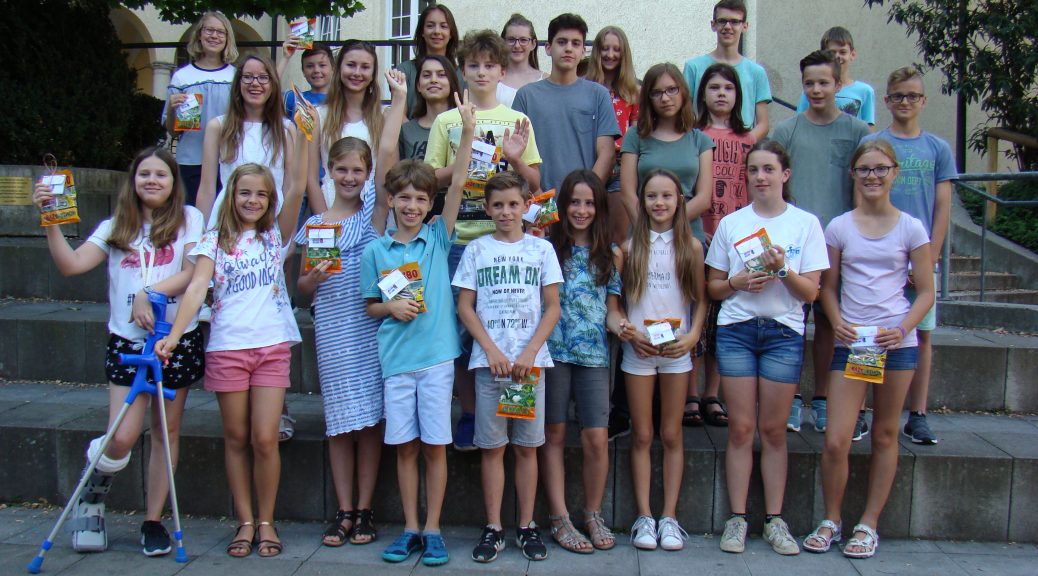 Beste Schülerinnen und Schüler des CSG 2017/18